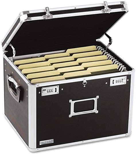 metal document storage boxes|metal fireproof document box.